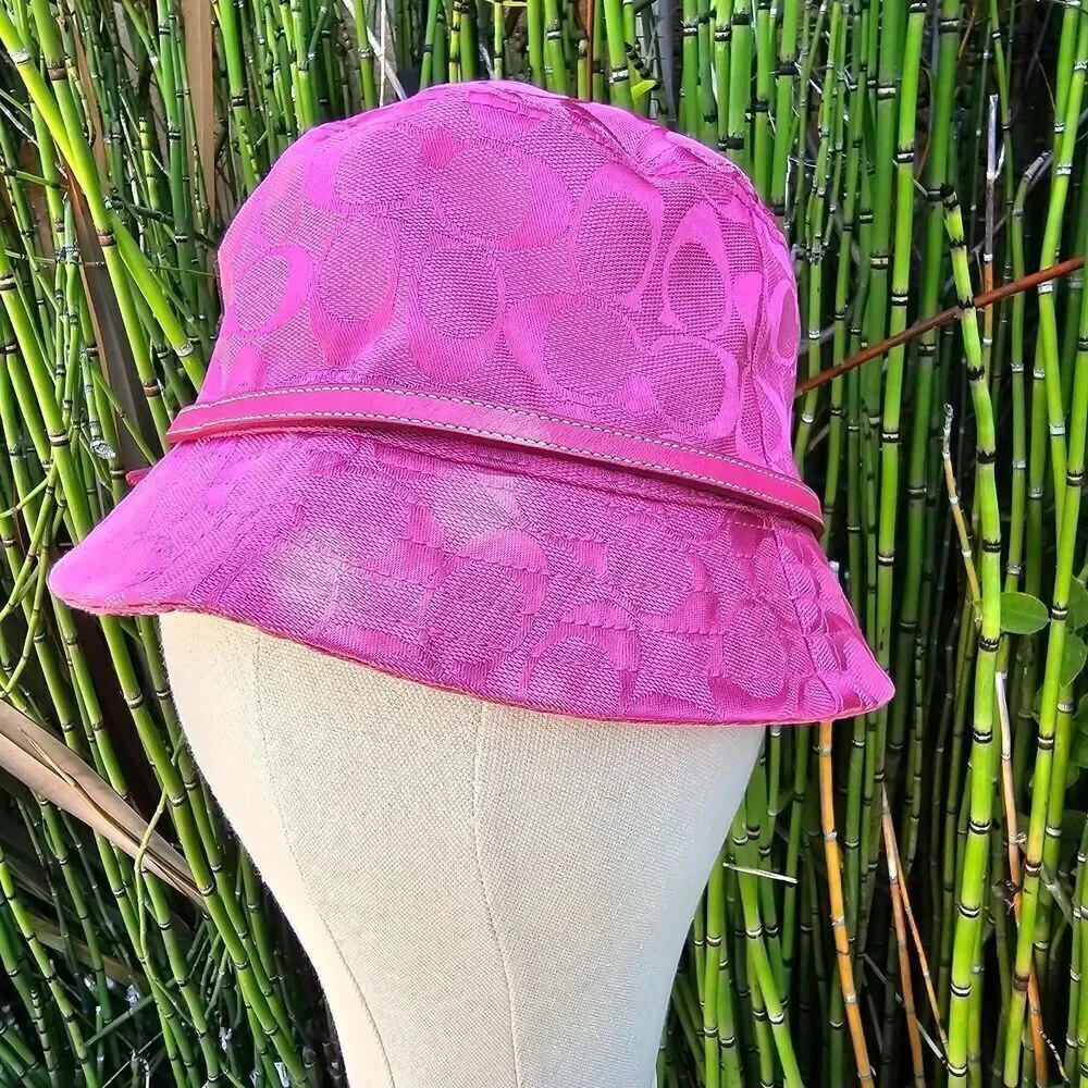 vintage coach y2k bucket hat
